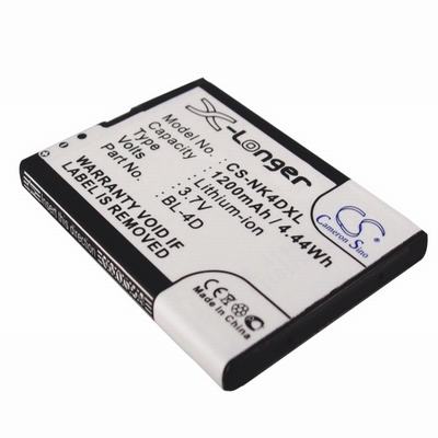 Nokia E5 Mobile Phone Battery 3.7V 1200mAh Li-ion NK4DXL