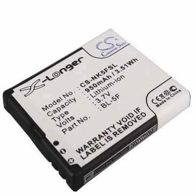 Nokia N93 Mobile Phone Battery 3.7V 950mAh Li-ion NK5FSL