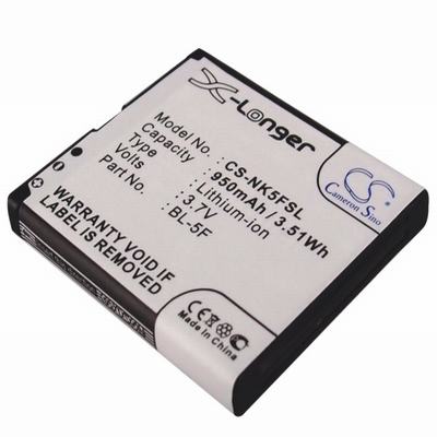 Nokia N93 Mobile Phone Battery 3.7V 950mAh Li-ion NK5FSL