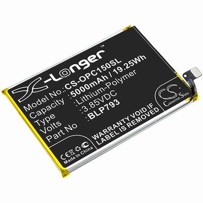 OPPO Realme C12 Mobile SmartPhone Battery 3.85V 5000mAh Li-Poly OPC150SL