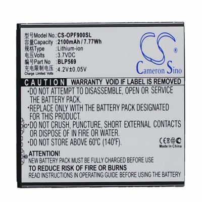 OPPO Oppo Find 7 Mobile Phone Battery 3.7V 2100mAh Li-ion OPF900SL