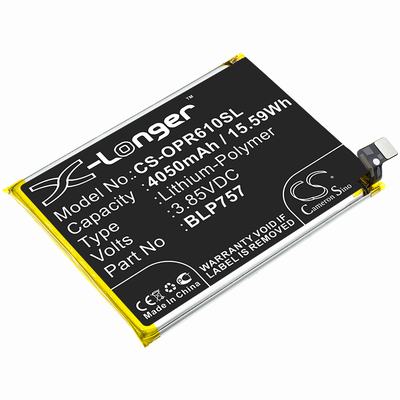OPPO R2002 Mobile SmartPhone Battery 3.85V 4050mAh Li-Poly OPR610SL