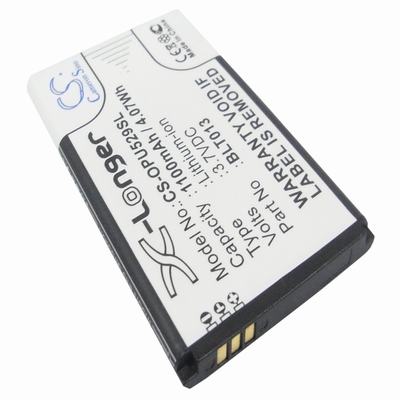 OPPO A209 Mobile Phone Battery 3.7V 1100mAh Li-ion OPU529SL