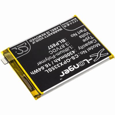 OPPO Realme GT Neo Mobile SmartPhone Battery 3.87V 4300mAh Li-Poly OPX335SL