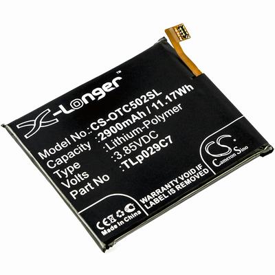 Alcatel One Touch Idol 3C Mobile SmartPhone Battery 3.85V 2900mAh Li-Poly OTC502SL