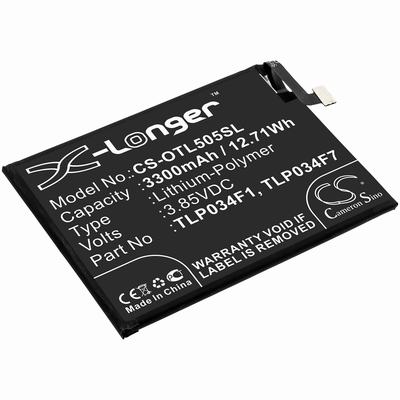 Alcatel 5039D Mobile SmartPhone Battery 3.85V 3300mAh Li-Poly OTL505SL