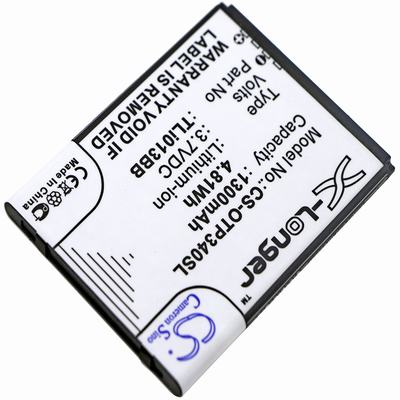 Alcatel One Touch Pixi 3 4.0 Mobile SmartPhone Battery 3.7V 1300mAh Li-ion OTP340SL