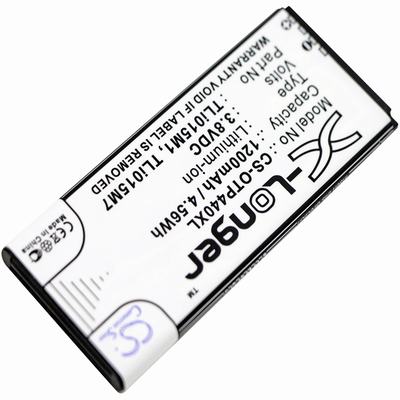 Alcatel One Touch Pixi 4 4.0 Mobile SmartPhone Battery 3.8V 1200mAh Li-ion OTP440XL