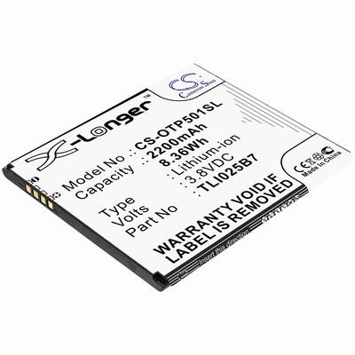 Alcatel 5011A Mobile SmartPhone Battery 3.8V 2200mAh Li-ion OTP501SL