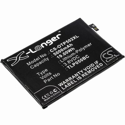 Alcatel 5023F Mobile SmartPhone Battery 3.8V 5000mAh Li-Poly OTP502XL