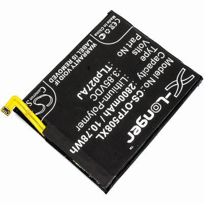 Alcatel 5085D Mobile SmartPhone Battery 3.85V 2800mAh Li-Poly OTP508XL
