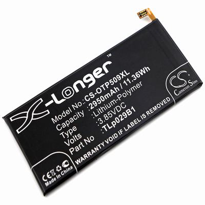 Alcatel FL02 Mobile SmartPhone Battery 3.85V 2950mAh Li-Poly OTP509XL