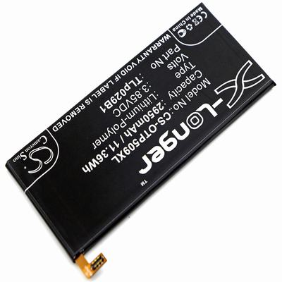 Alcatel FL02 Mobile SmartPhone Battery 3.85V 2950mAh Li-Poly OTP509XL