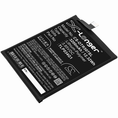 Alcatel OT-5007S Mobile SmartPhone Battery 3.85V 3200mAh Li-Poly OTR507SL