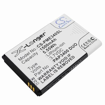 Prestigio MultiPhone 3400 Duo Mobile Phone Battery 3.7V 1500mAh Li-ion PME340SL