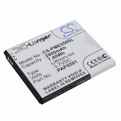 Prestigio MultiPhone 5501 Duo Mobile Phone Battery 3.7V 2000mAh Li-ion PME550SL