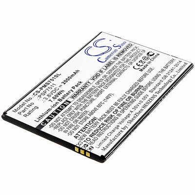 Prestigio PSP7511DUO Mobile SmartPhone Battery 3.8V 2000mAh Li-ion PMS751SL