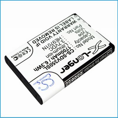 Sonocaddie V350 GPS Battery 3.7V 1700mAh Li-ion SDV350SL
