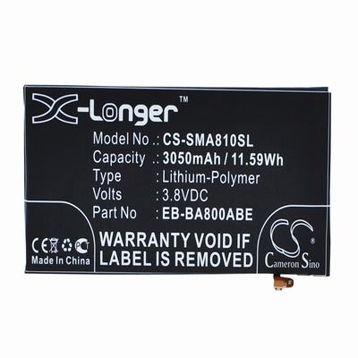 Samsung Galaxy A8 Mobile Phone Battery 3.8V 3050mAh Li-Polymer SMA810SL