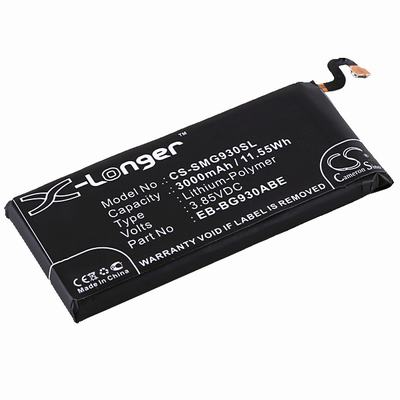 Samsung Galaxy S7 Mobile Phone Battery 3.85V 3000mAh Li-Polymer SMG930SL