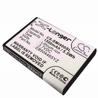 Samsung SCH-I400 Mobile Phone Battery 3.7V 1500mAh Li-ion SMI400SL