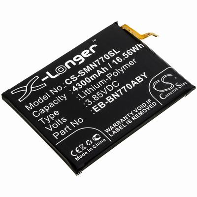 Samsung Galaxy Note 10 Lite Mobile SmartPhone Battery 3.85V 4300mAh Li-Poly SMN770SL