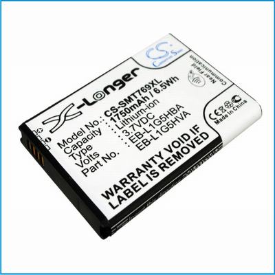 Samsung Exhilarate Mobile Phone Battery 3.7V 1750mAh Li-ion SMT769XL