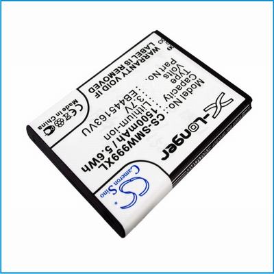 Samsung SGH-W999 Mobile Phone Battery 3.7V 1500mAh Li-ion SMW999XL
