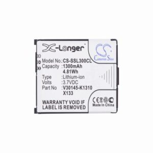 Swisscom TOP S317 Cordless Phone Battery 3.7V 1300mAh Li-ion SSL300CL