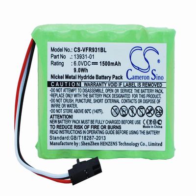 Verifone Ruby Console ATM & POS Battery 6.0V 1500mAh Ni-MH VFR931BL