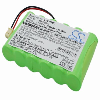 Verfone Nurit 2159 ATM & POS Battery 7.2V 1500mAh Ni-MH VFT215BL