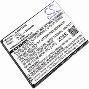 Wiko Robby Mobile SmartPhone Battery 3.7V 2000mAh Li-ion WKR521SL