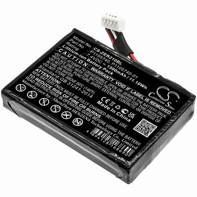 Zebra ZQ200 Portable Printer Battery 7.4V 1500mAh Li-ion ZER210BL