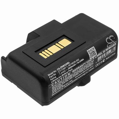 Zebra RW220 Portable Printer Battery 7.4V 2600mAh Li-ion ZRW220BL