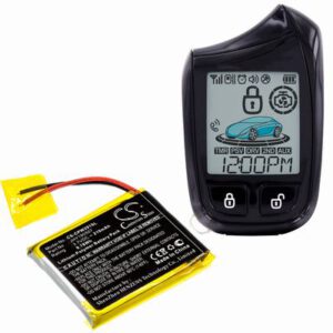 Compustar 2W901R-SS Remote Start and Entry Systems Battery 3.7V 210mAh Li-Poly CPW291SL