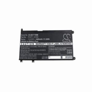 DELL DNCWSCB6106B Notebook Laptop Battery 15.2V 3400mAh Li-ion DE7778NB