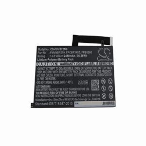Fujitsu LifeBook UH572 Notebook Laptop Battery 14.8V 2450mAh Li-Poly FUH572NB