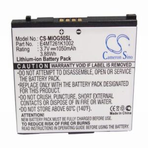 Mitac Mio Leap G50 PDA Pocket PC Battery 3.7V 1050mAhLi-ion MIOG50SL
