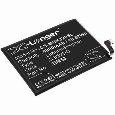 Xiaomi M2007J3SY Mobile SmartPhone Battery 3.85V 4900mAh Li-Poly MUK320SL