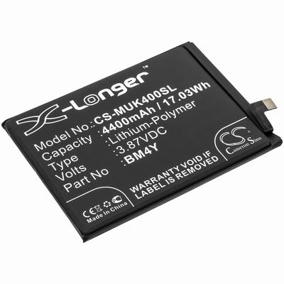 Xiaomi M2012K11AG Mobile SmartPhone Battery 3.87V 4400mAh Li-Poly MUK400SL