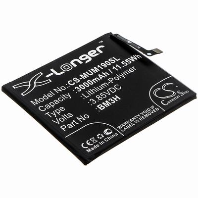 Xiaomi M1901F9E Mobile SmartPhone Battery 3.85V 3000mAh Li-Poly MUM190SL