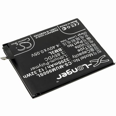 Xiaomi M1902F1A Mobile SmartPhone Battery 3.85V 3200mAh Li-Poly MUM900SL