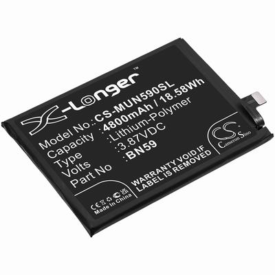 Xiaomi M2101K7AG Mobile SmartPhone Battery 3.87V 4800mAh Li-Poly MUN590SL
