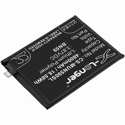 Redmi M2101K7AG Mobile SmartPhone Battery 3.87V 4800mAh Li-Poly MUN590SL