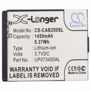 CAT B25 Mobile Phone Battery 3.7V 1450mAh Li-ion CAB250SL