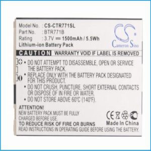 Casio G'zOne Commando C771 Mobile Phone Battery 3.7V 1500mAh Li-ion CTR771SL