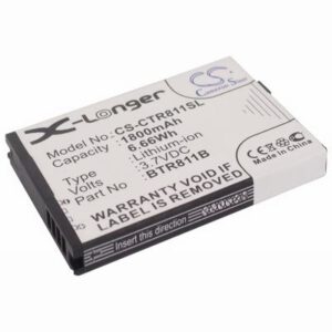 Casio Commando 2 Mobile Phone Battery 3.7V 1800mAh Li-ion CTR811SL