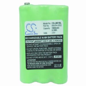 LXE MX2 Barcode Data Terminal Battery 3.6V 1800mAh Nickel Metal Hydride LMX1BL