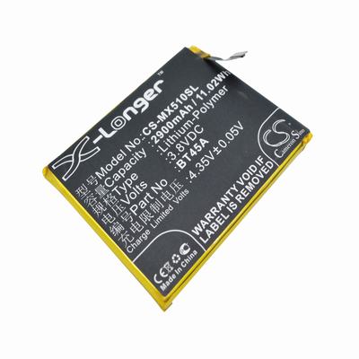 MeiZu M2 Note M571C Mobile Phone Battery 3.8V 2900mAh Li-Polymer MX510SL