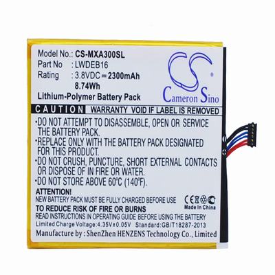 Micromax A300 Mobile Phone Battery 3.8V 2300mAh Li-Polymer MXA300SL